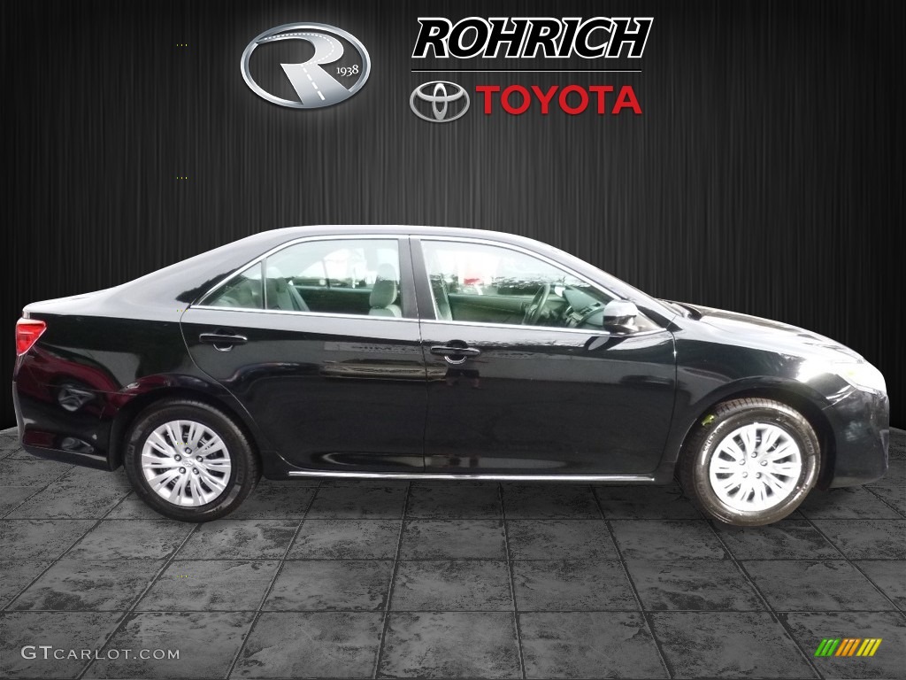 2014 Camry LE - Attitude Black Metallic / Ash photo #2
