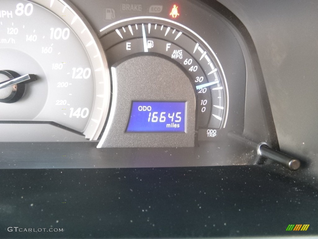 2014 Camry LE - Attitude Black Metallic / Ash photo #9