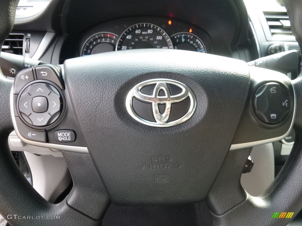 2014 Camry LE - Attitude Black Metallic / Ash photo #20