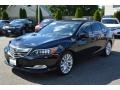 2014 Crystal Black Pearl Acura RLX Technology Package  photo #7