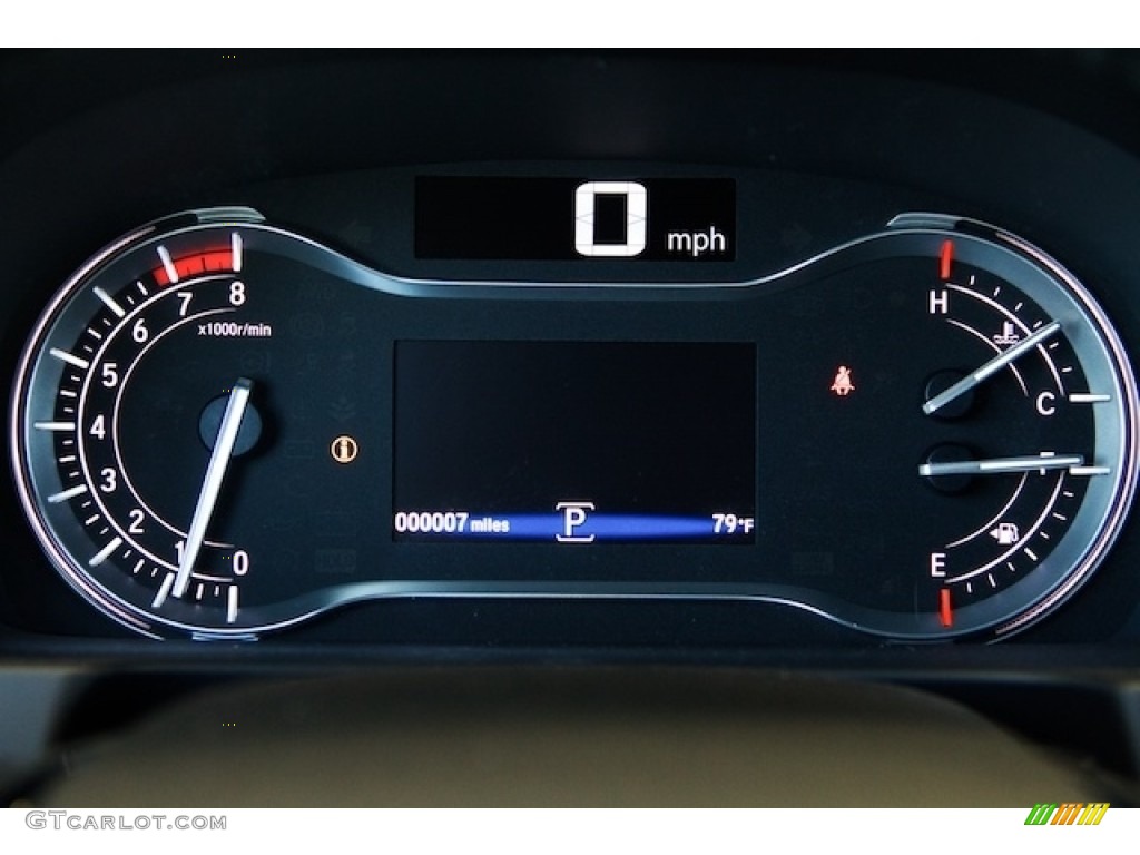 2017 Honda Ridgeline RTL-E AWD Gauges Photo #114127105
