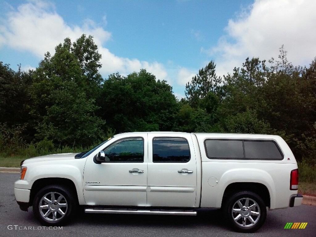 2011 Sierra 1500 Denali Crew Cab 4x4 - Summit White / Ebony photo #1