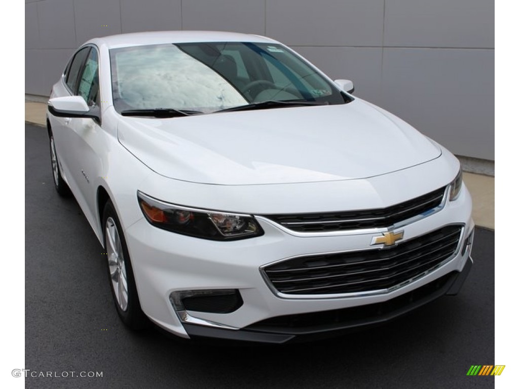 2016 Malibu LT - Summit White / Dark Atmosphere/Medium Ash Gray photo #1