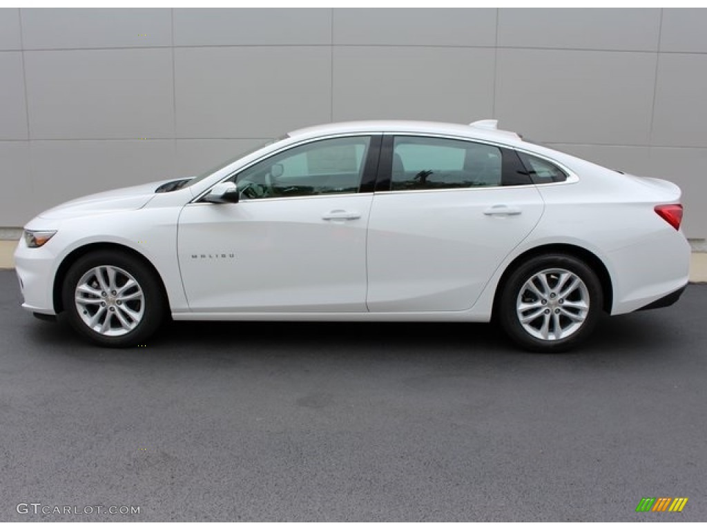 2016 Malibu LT - Summit White / Dark Atmosphere/Medium Ash Gray photo #2