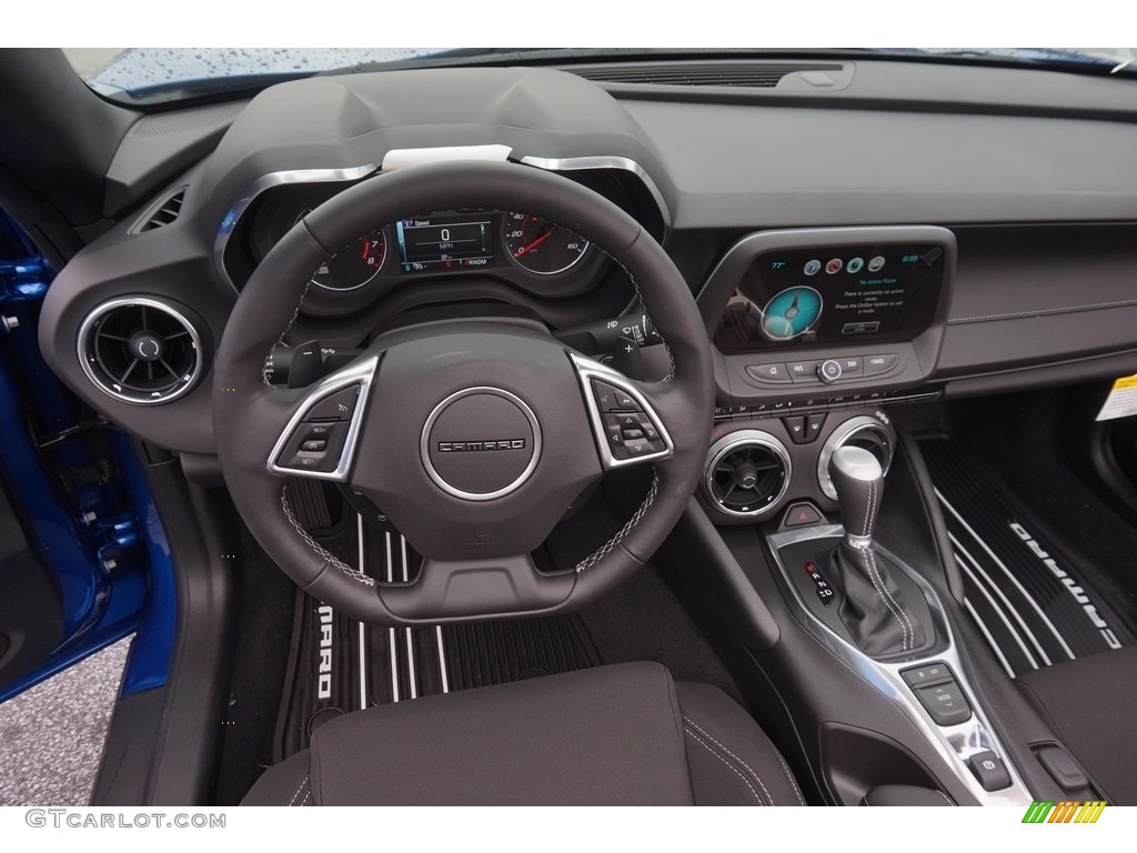 2016 Camaro LT Convertible - Hyper Blue Metallic / Jet Black photo #10