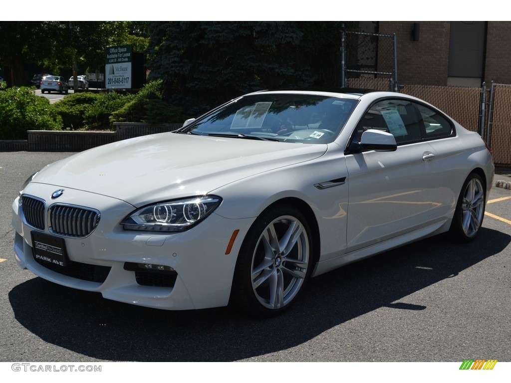 2013 6 Series 650i xDrive Coupe - Alpine White / Vermillion Red photo #6