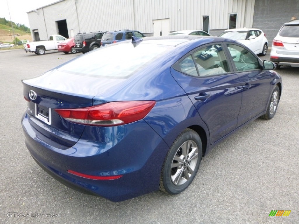 2017 Elantra SE - Lakeside Blue / Gray photo #7