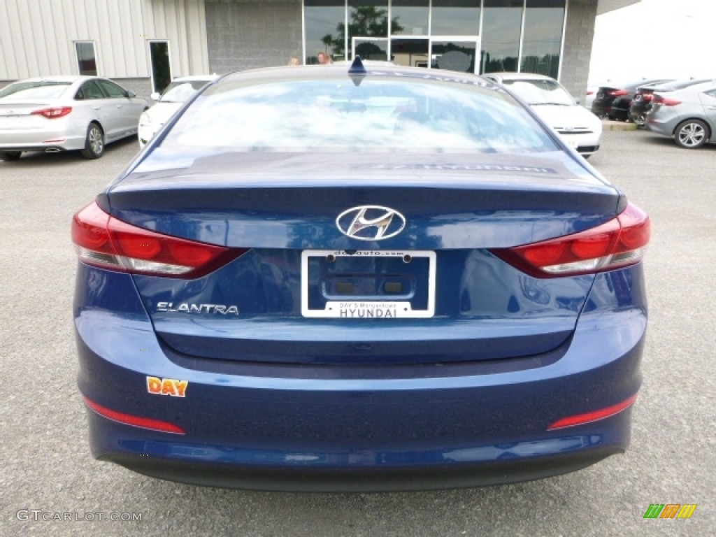 2017 Elantra SE - Lakeside Blue / Gray photo #8