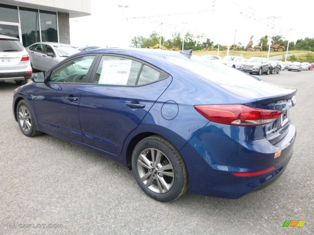 2017 Elantra SE - Lakeside Blue / Gray photo #9