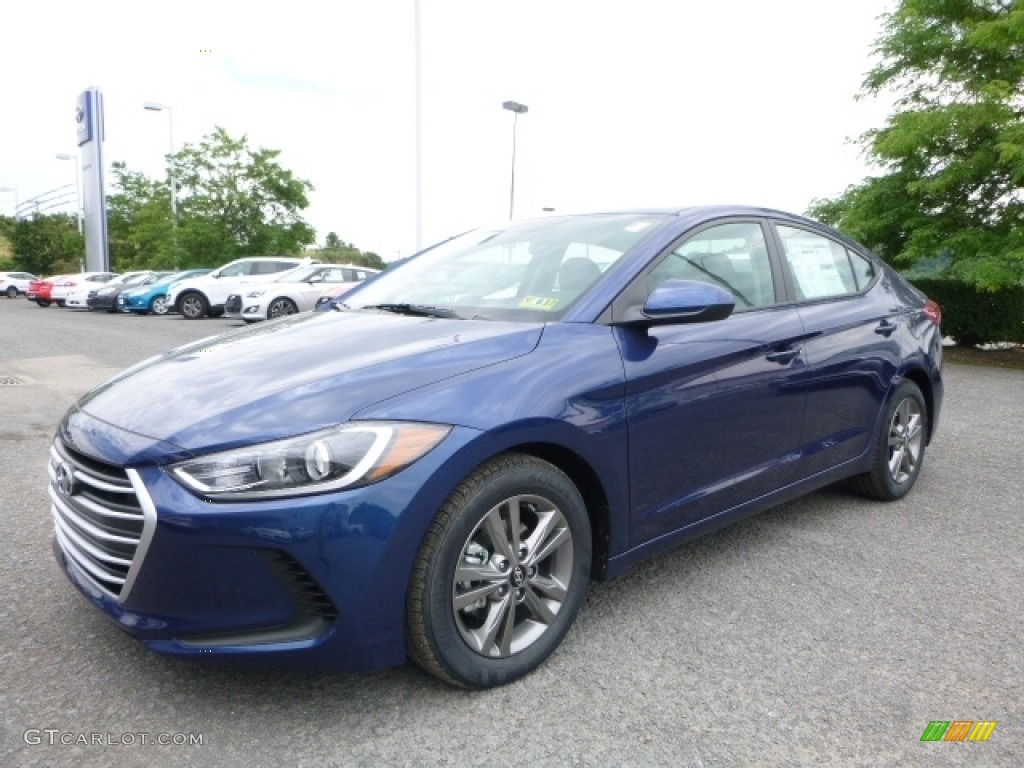Lakeside Blue 2017 Hyundai Elantra SE Exterior Photo #114134593