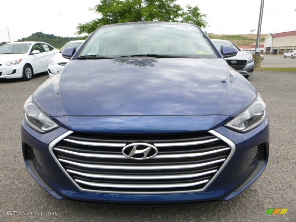 2017 Elantra SE - Lakeside Blue / Gray photo #12