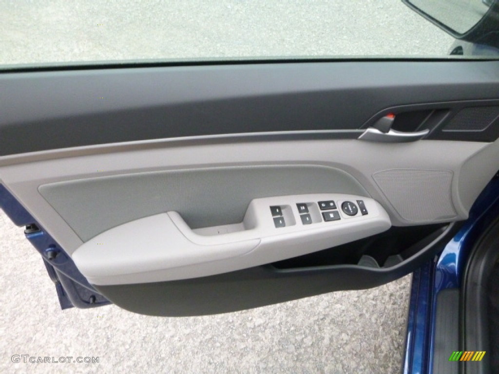2017 Elantra SE - Lakeside Blue / Gray photo #13