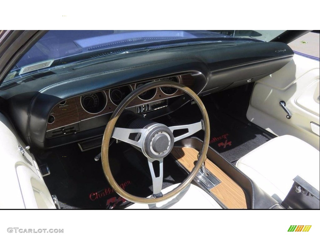 White Interior 1970 Dodge Challenger 2 Door Convertible Photo #114134749