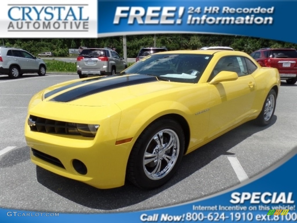 Rally Yellow Chevrolet Camaro