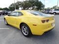 2012 Rally Yellow Chevrolet Camaro LS Coupe  photo #3