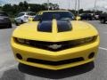 2012 Rally Yellow Chevrolet Camaro LS Coupe  photo #13