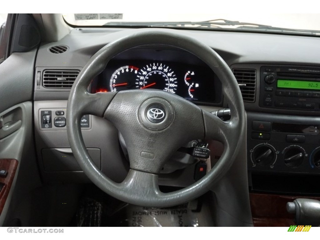 2005 Corolla LE - Super White / Light Gray photo #26