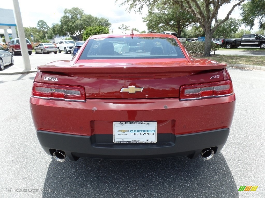 2015 Camaro SS/RS Coupe - Red Rock Metallic / Gray photo #7