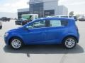 Kinetic Blue Metallic - Sonic LT Hatchback Photo No. 3