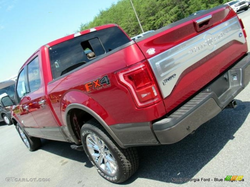 2016 F150 King Ranch SuperCrew 4x4 - Ruby Red / King Ranch Java photo #40