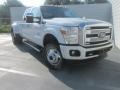 White Platinum Metallic - F350 Super Duty Lariat Crew Cab 4x4 DRW Photo No. 1