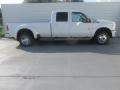 White Platinum Metallic - F350 Super Duty Lariat Crew Cab 4x4 DRW Photo No. 3