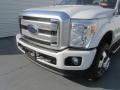 White Platinum Metallic - F350 Super Duty Lariat Crew Cab 4x4 DRW Photo No. 10