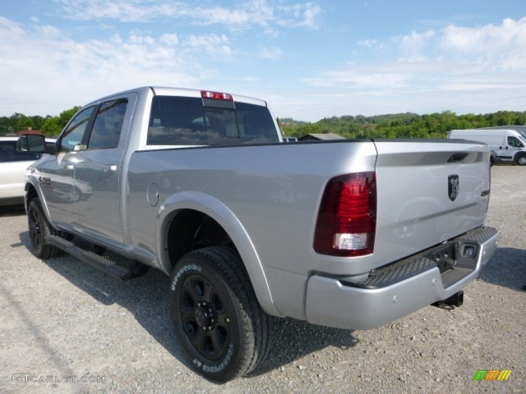 2016 2500 Laramie Crew Cab 4x4 - Bright Silver Metallic / Black photo #6