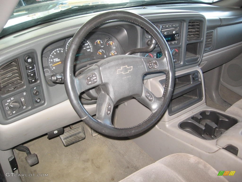 2005 Avalanche LS 4x4 - Dark Blue Metallic / Gray/Dark Charcoal photo #6
