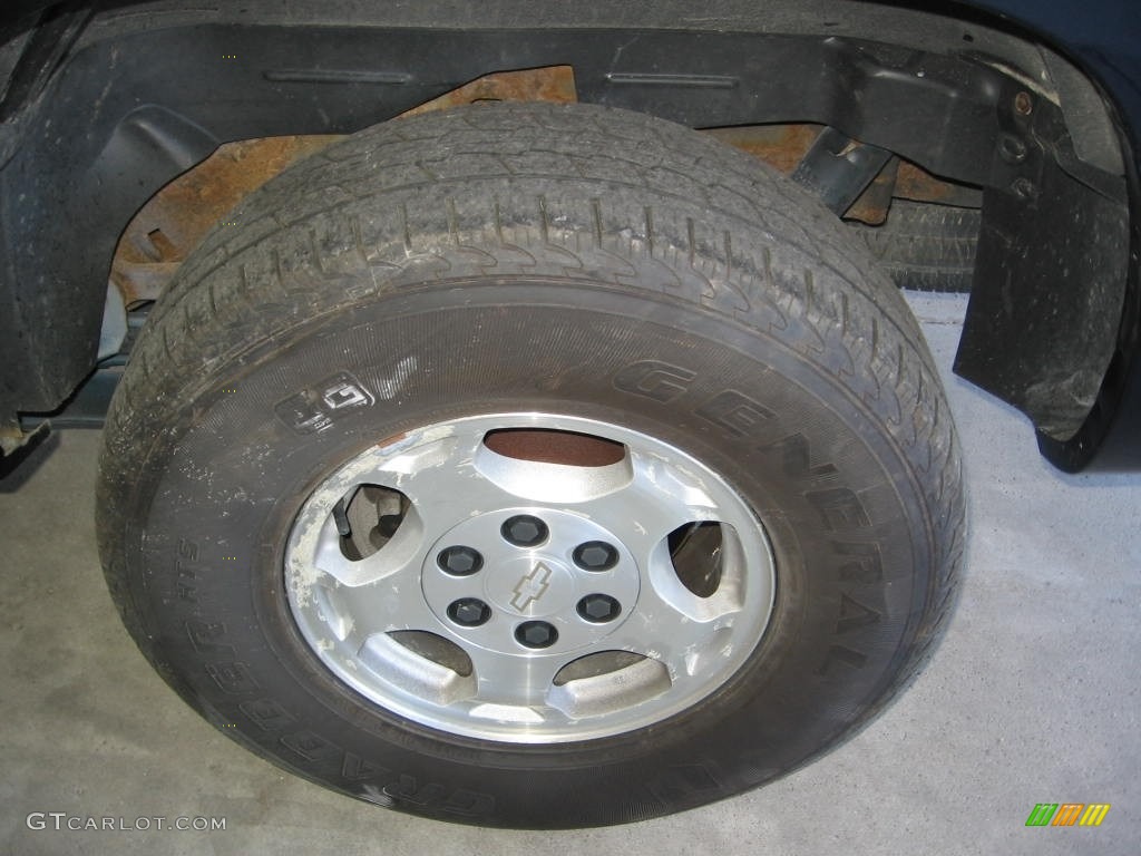 2005 Avalanche LS 4x4 - Dark Blue Metallic / Gray/Dark Charcoal photo #20