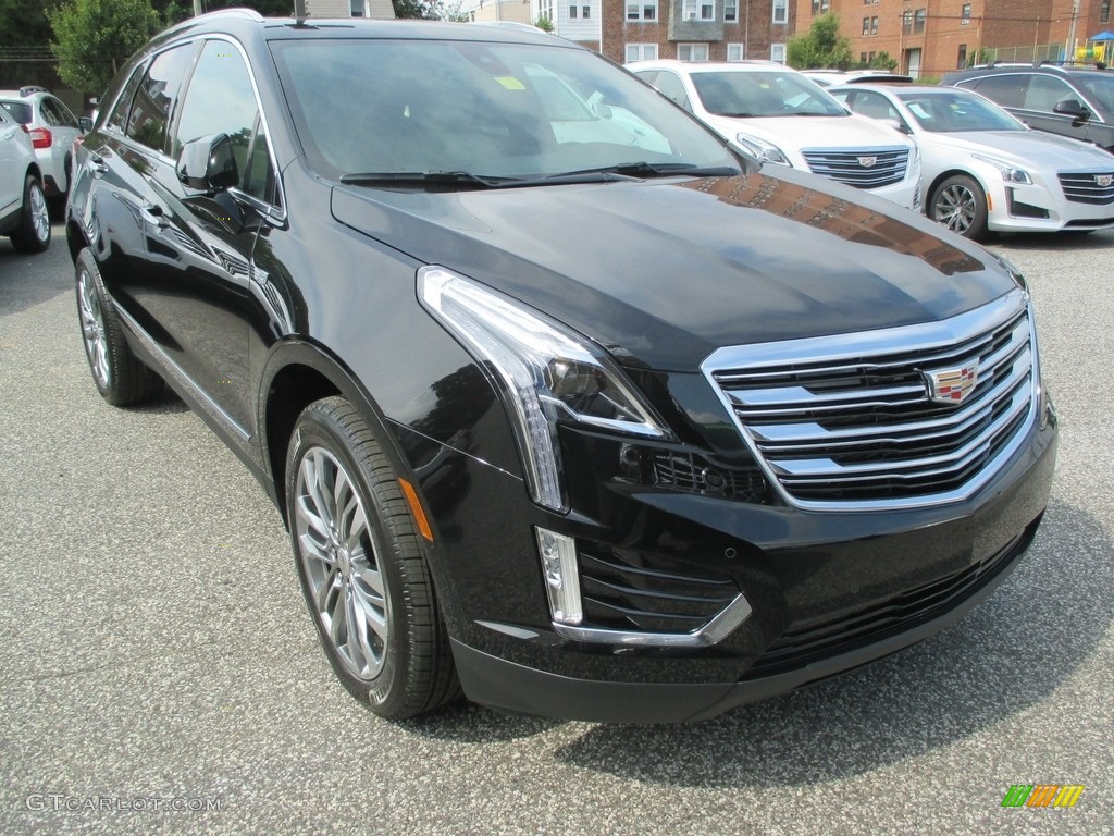 Stellar Black Metallic 2017 Cadillac XT5 Premium Luxury Exterior Photo #114148714