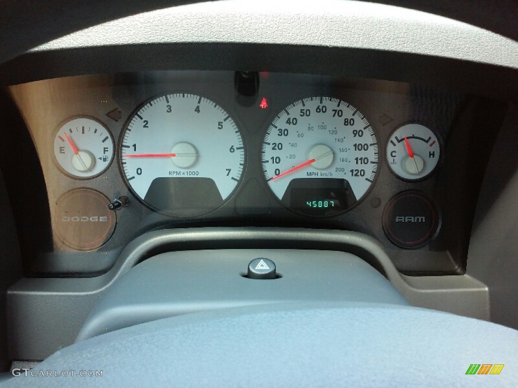 2008 Ram 1500 ST Regular Cab - Bright White / Medium Slate Gray photo #13