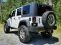 2009 Stone White Jeep Wrangler Unlimited X 4x4  photo #4