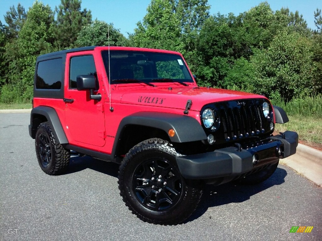2016 Wrangler Sport - Firecracker Red / Black photo #4
