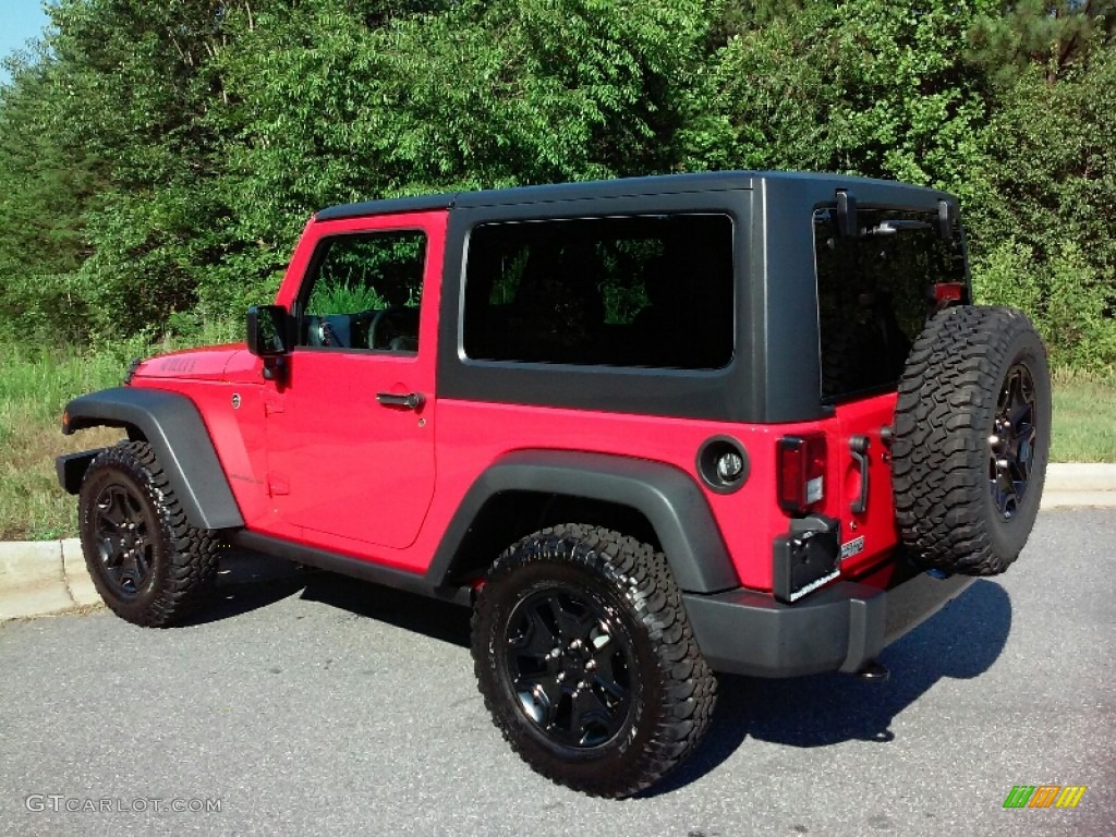 2016 Wrangler Sport - Firecracker Red / Black photo #5