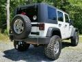 2009 Stone White Jeep Wrangler Unlimited X 4x4  photo #5