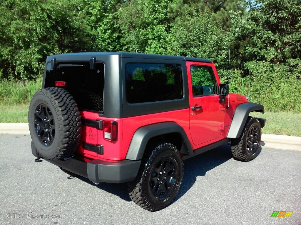 2016 Wrangler Sport - Firecracker Red / Black photo #7