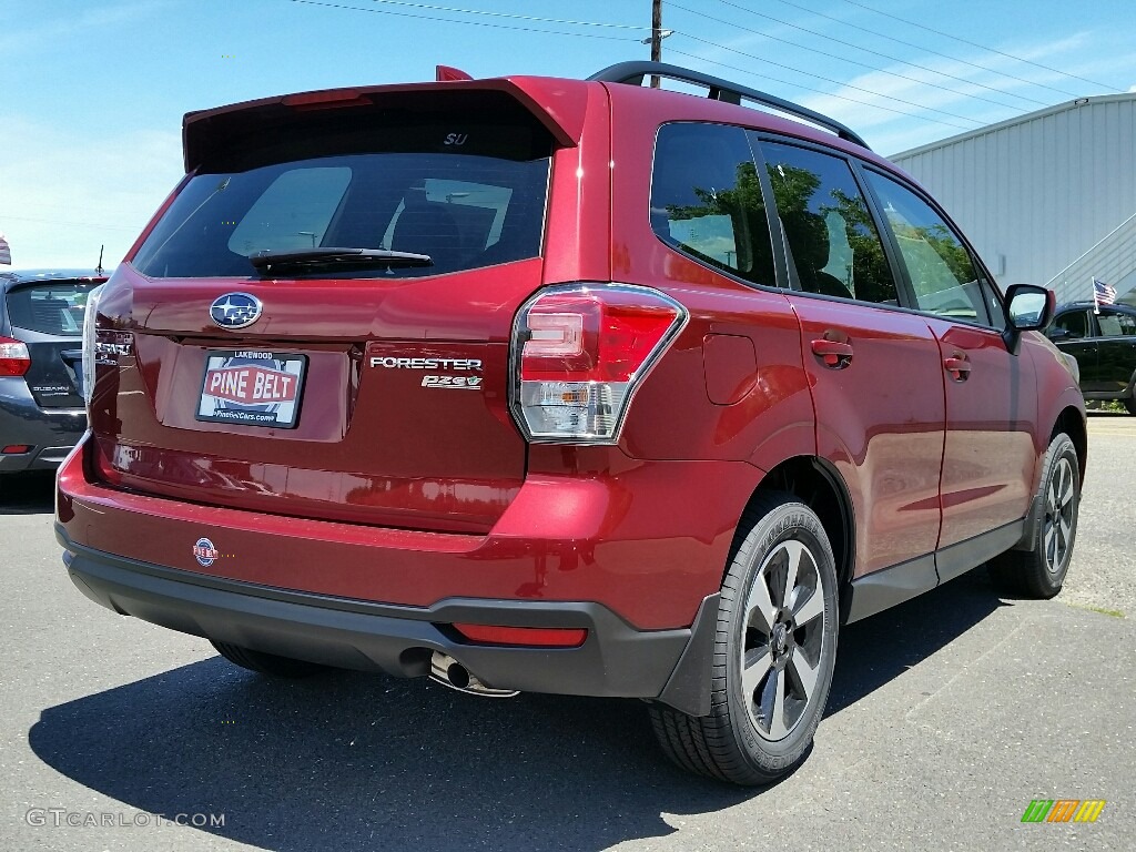 2017 Forester 2.5i Premium - Venetian Red Pearl / Gray photo #4
