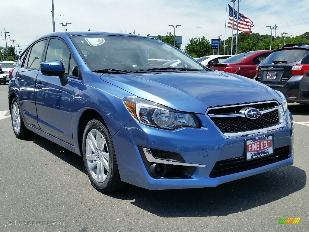 Quartz Blue Pearl Subaru Impreza