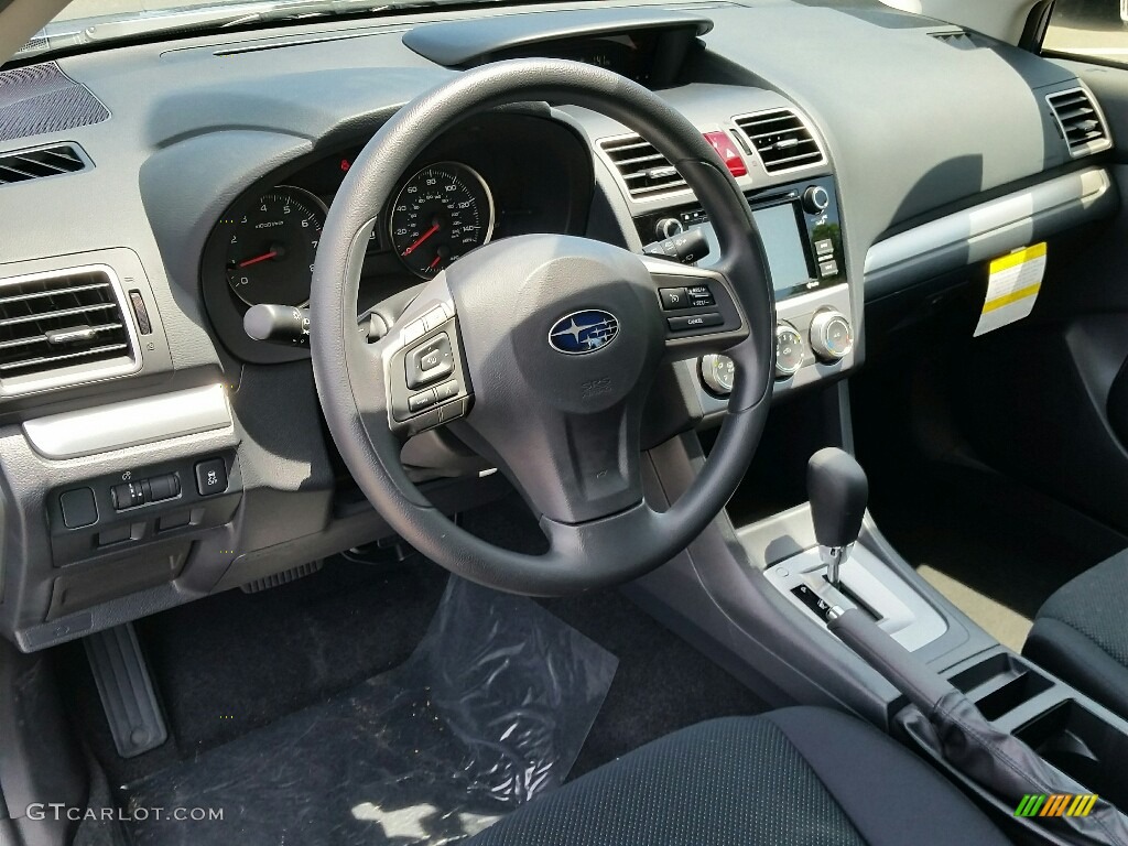 2016 Impreza 2.0i Premium 5-door - Quartz Blue Pearl / Black photo #7