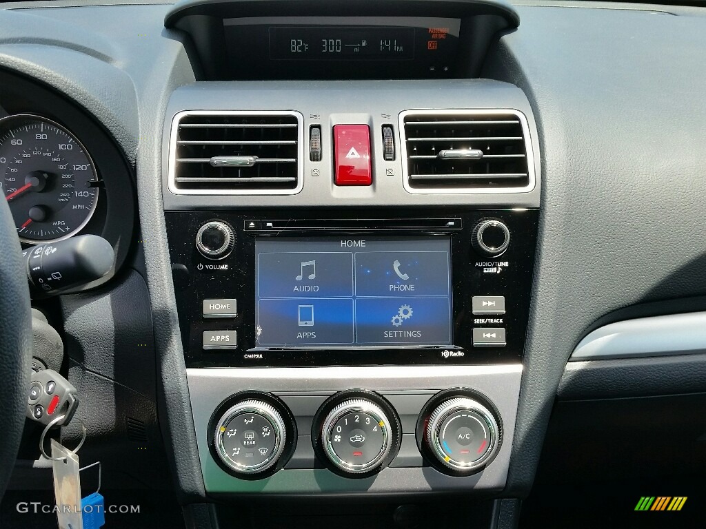 2016 Impreza 2.0i Premium 5-door - Quartz Blue Pearl / Black photo #9
