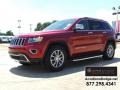 Deep Cherry Red Crystal Pearl 2014 Jeep Grand Cherokee Limited