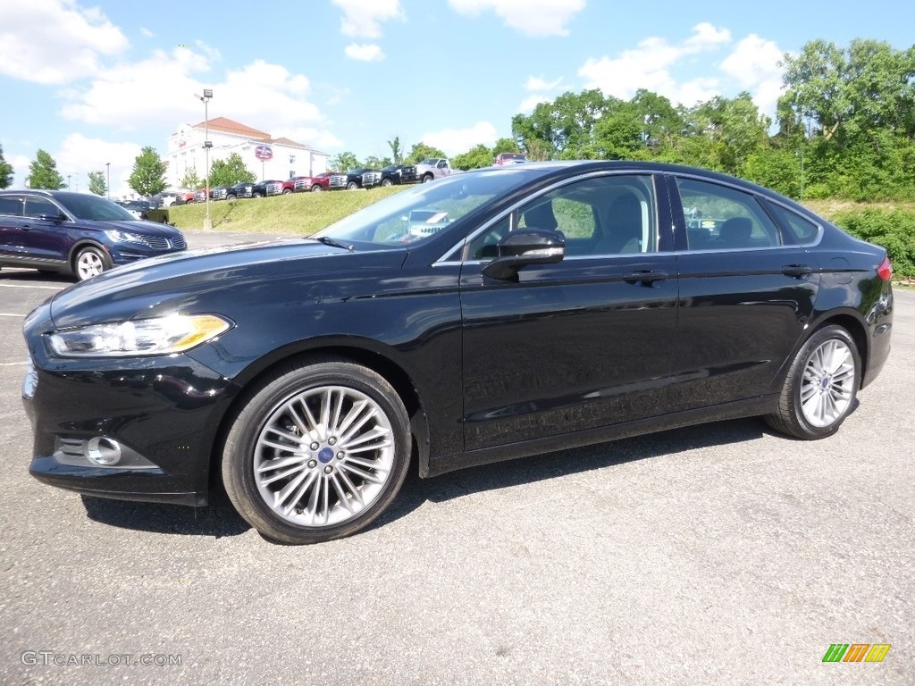 Shadow Black 2016 Ford Fusion SE Exterior Photo #114152548