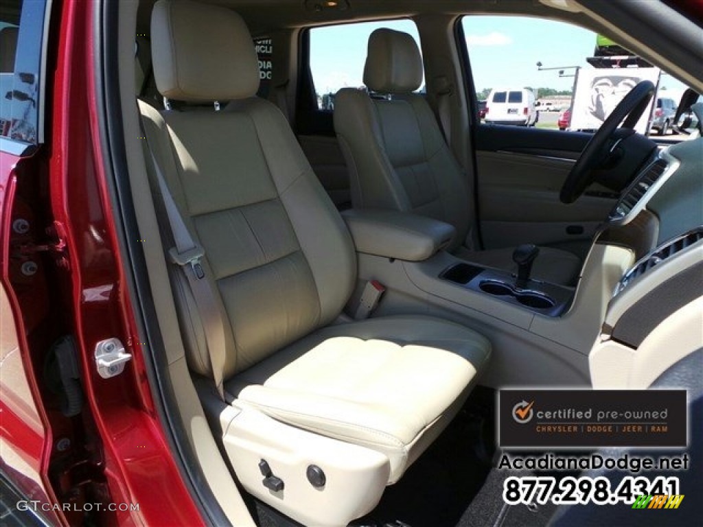 2014 Grand Cherokee Limited - Deep Cherry Red Crystal Pearl / New Zealand Black/Light Frost photo #25