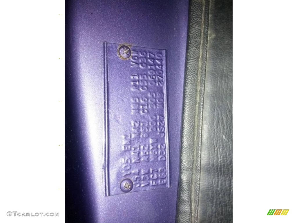 1970 Dodge Challenger 2 Door Convertible Info Tag Photo #114153865