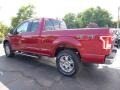 2016 Ruby Red Ford F150 XLT SuperCab 4x4  photo #3