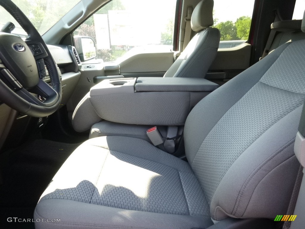 2016 F150 XLT SuperCab 4x4 - Ruby Red / Medium Earth Gray photo #6