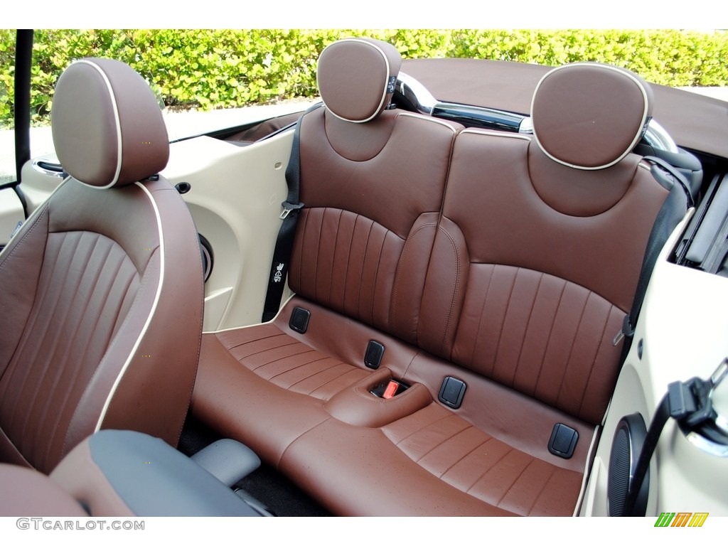 2011 Cooper S Convertible - Hot Chocolate Metallic / Hot Chocolate Lounge Leather photo #12