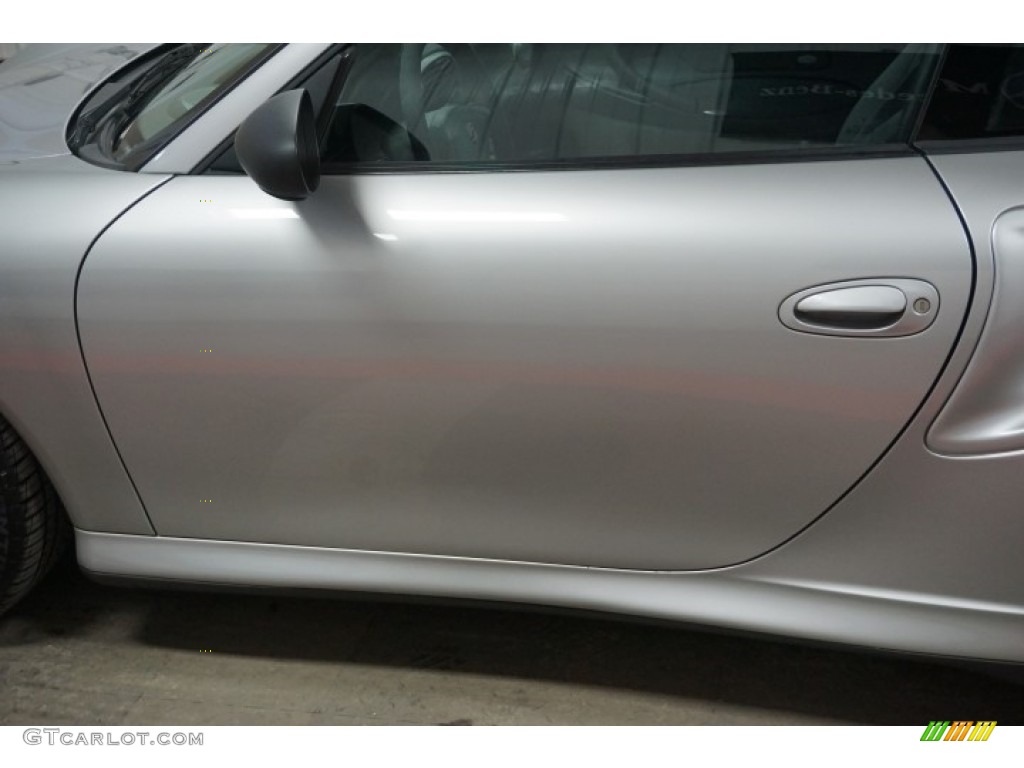 2001 911 Turbo Coupe - Polar Silver Metallic / Graphite Grey photo #71