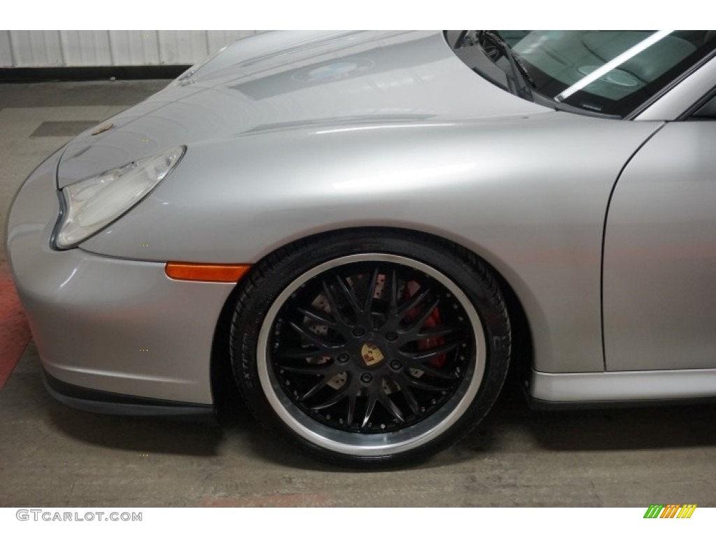 2001 911 Turbo Coupe - Polar Silver Metallic / Graphite Grey photo #74